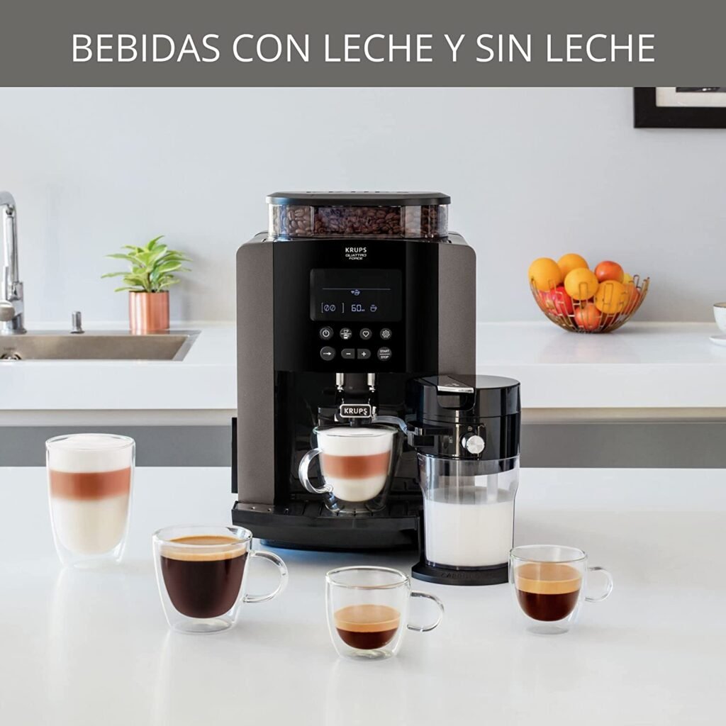 Krups Quattro Force Arabica Latte EA819E 5