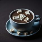 cafe con chocolate blanco