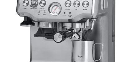 cafetera expresso manual sage