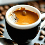 fotografia sobre como afecta la dosificacion a la calidad de tu cafe expresso para portada de una categoria en una pagina web sobre cafe y cafe expresso y utiliza mucho el color oro b89634 y 1