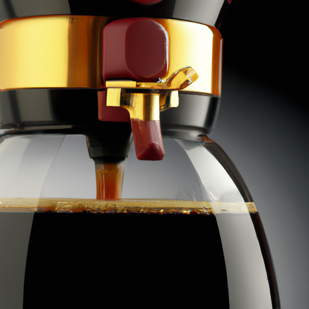 fotografia sobre como limpiar tu cafetera manual de forma efectiva de salud y beneficios para portada de una categoria en una pagina web sobre cafe y cafe expresso y utiliza mucho el color oro b89