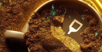 fotografia sobre descalcificacion para portada de la categoria mantenimiento en una pagina web sobre cafe expresso y utiliza mucho el color oro b89634 magazine worthy beautiful realistic hig 1