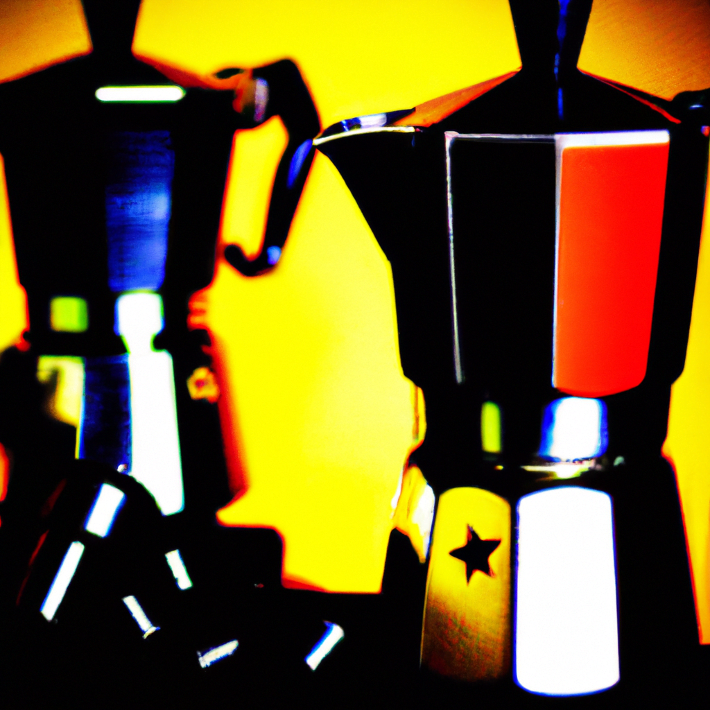 fotografia sobre descubre la autentica experiencia italiana con las cafeteras moka de salud y beneficios para portada de una categoria en una pagina web sobre cafe y cafe expresso y utiliza mucho el