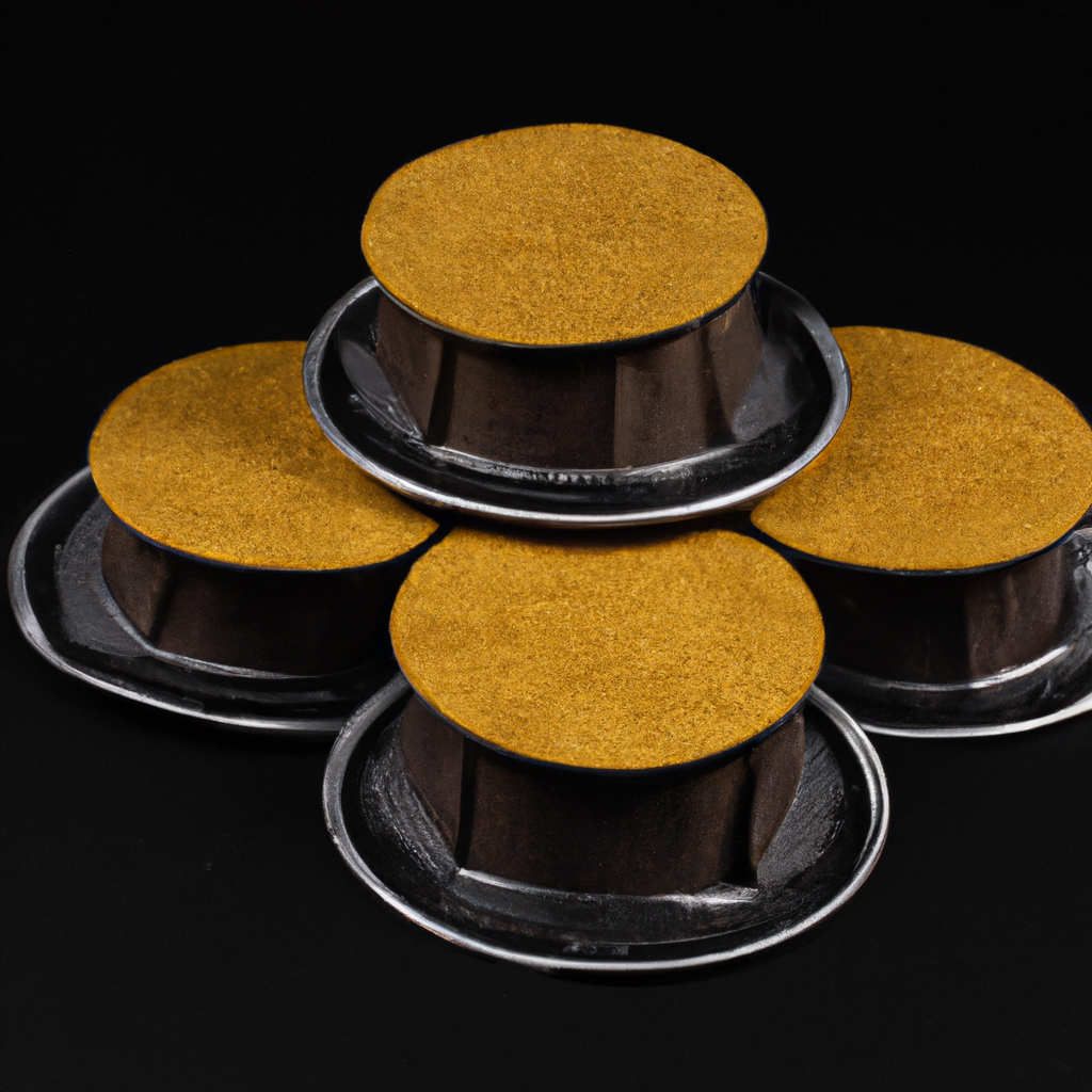 fotografia sobre los filtros de cafe mas duraderos para tu maquina expresso para portada de una categoria en una pagina web sobre cafe y cafe expresso y utiliza mucho el color oro b89634 y en menor