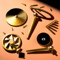 fotografia sobre los mejores molinillos de cafe para espresso en casa para portada de una categoria en una pagina web sobre cafe y cafe expresso y utiliza mucho el color oro b89634 y en menor medid