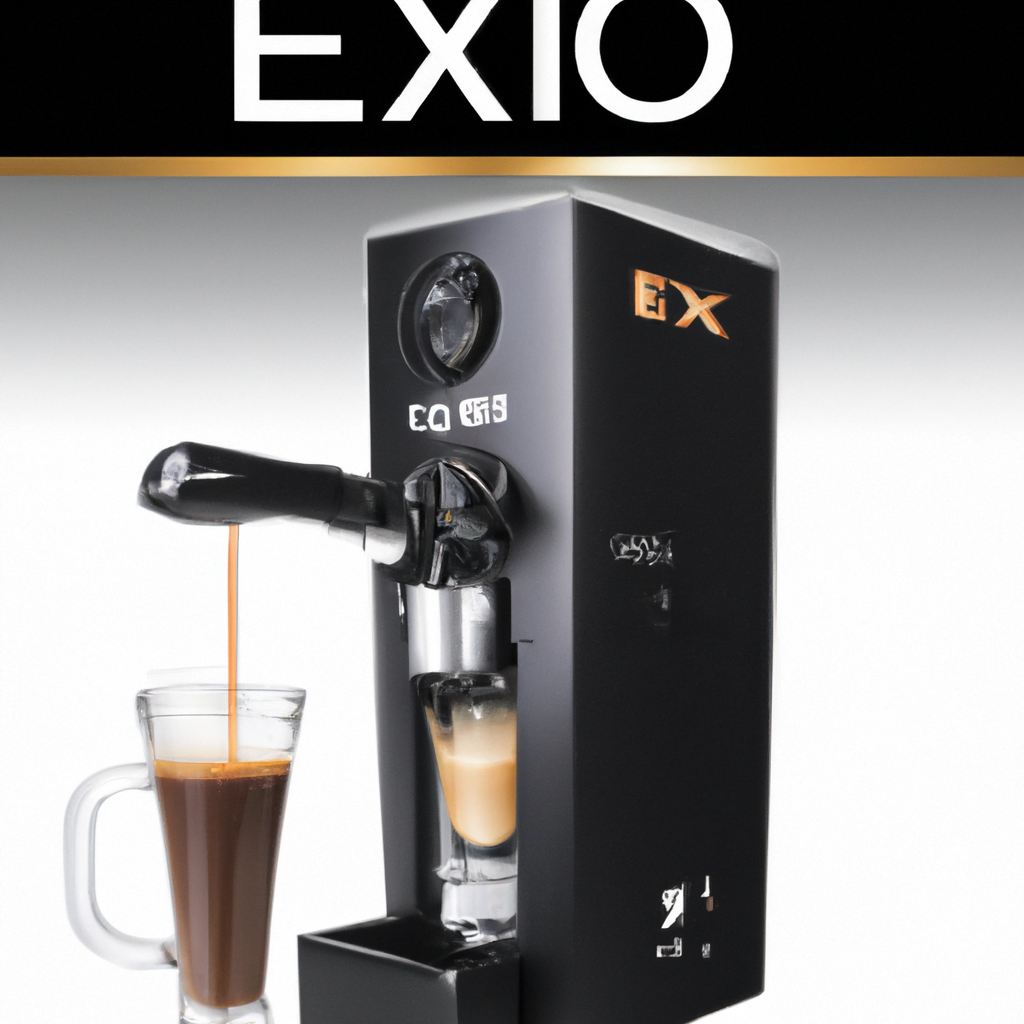 fotografia sobre que debes tener en cuenta al comprar un distribuidor de cafe expresso para portada de una categoria en una pagina web sobre cafe y cafe expresso y utiliza mucho el color oro
