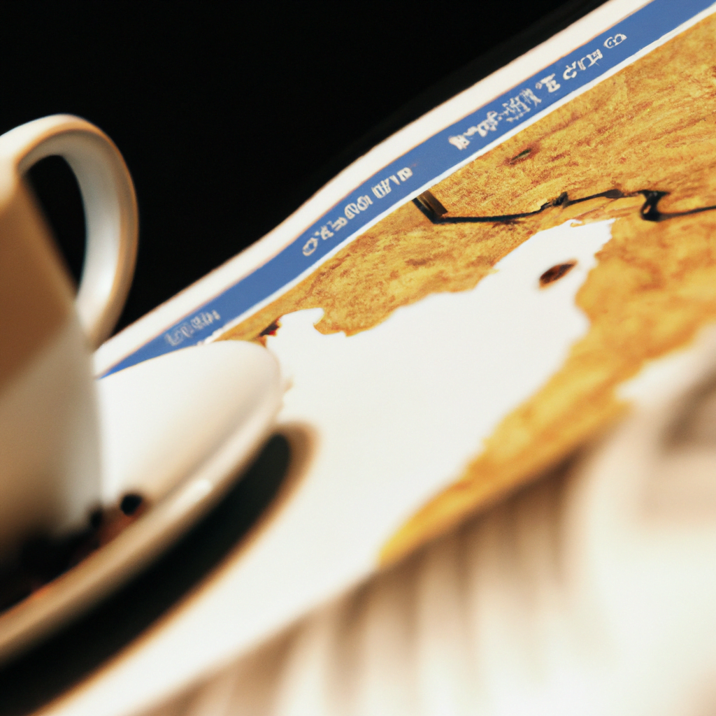 fotografia sobre rutas del cafe de viajes y turismo para portada de una categoria en una pagina web sobre cafe y cafe expresso y utiliza mucho el color oro b89634 y en menor medida black 000000