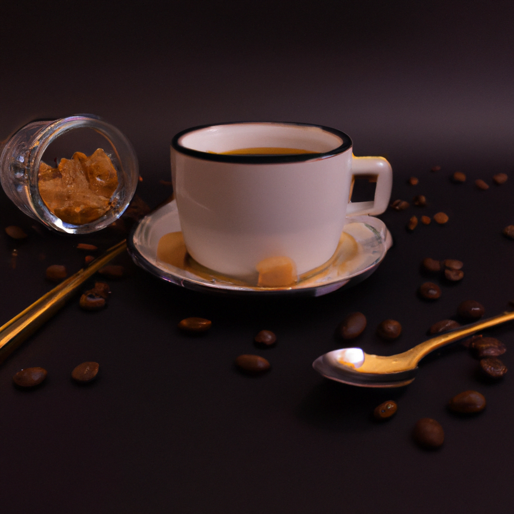 fotografia sobre alternativas saludables para disfrutar de un buen cafe expresso para portada de una categoria en una pagina web sobre cafe y cafe expresso y utiliza mucho el color oro b89634 y en