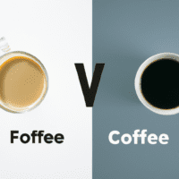 fotografia sobre cafe americano vs cafe con leche cual es la diferencia para portada de una categoria en una pagina web sobre cafe y cafe expresso y utiliza mucho el color oro b89634 y en
