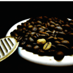 fotografia sobre cafe con clavo de olor una deliciosa opcion para sorprender a tus invitados para portada de una categoria en una pagina web sobre cafe y cafe expresso y utiliza mucho el color oro