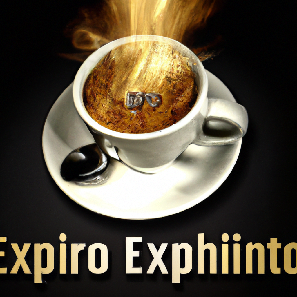 fotografia sobre cafe expresso el sabor de la autenticidad espanola para portada de una categoria en una pagina web sobre cafe y cafe expresso y utiliza mucho el color oro b89634 y en menor medida