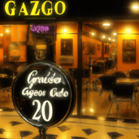 fotografia sobre cafeterias emblematicas de zaragoza donde el cafe es una pasion para portada de una categoria en una pagina web sobre cafe y cafe expresso y utiliza mucho el color oro b89634 y en