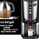 fotografia sobre como almacenar el agua para tu maquina de cafe expresso para portada de una categoria en una pagina web sobre cafe y cafe expresso y utiliza mucho el color oro b89634 y en menor me