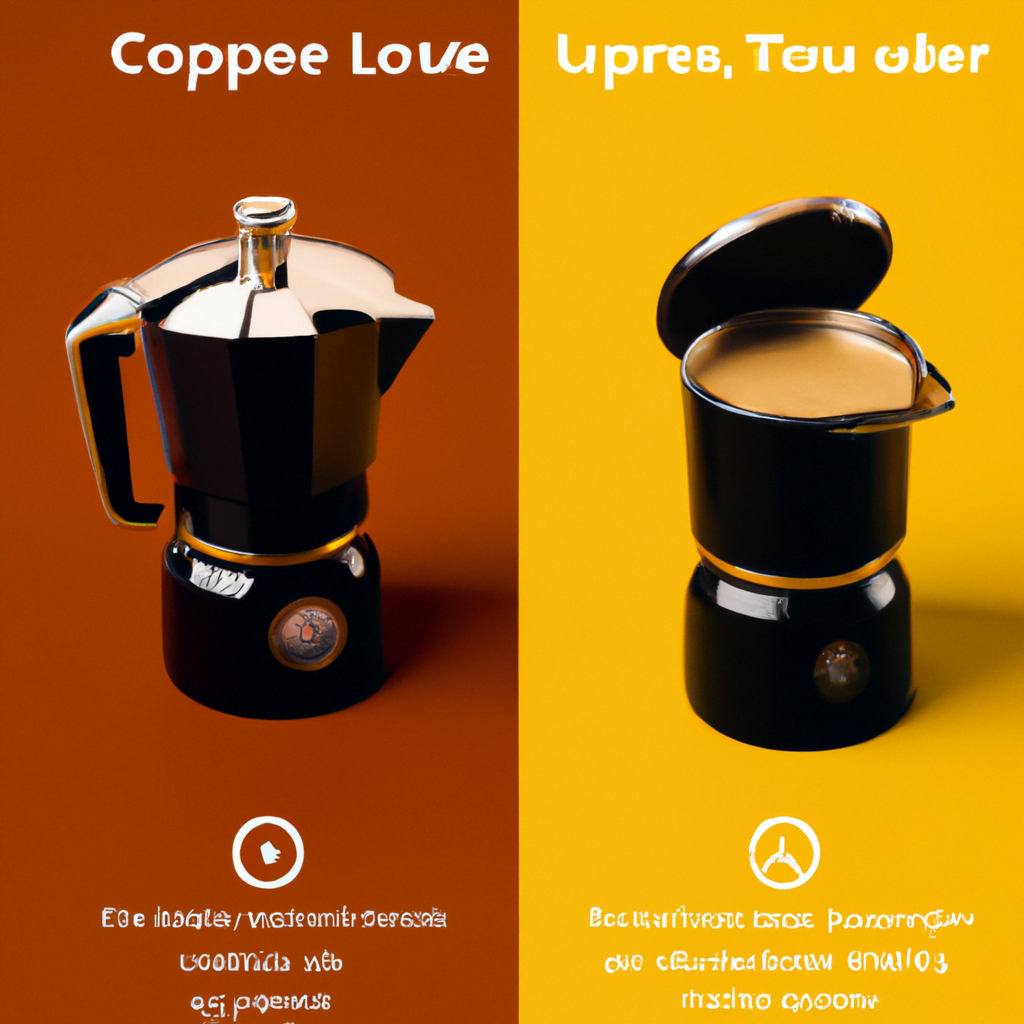 fotografia sobre como mantener la temperatura adecuada en tu cafetera espresso para portada de una categoria en una pagina web sobre cafe y cafe expresso y utiliza mucho el color oro b89634 y en me