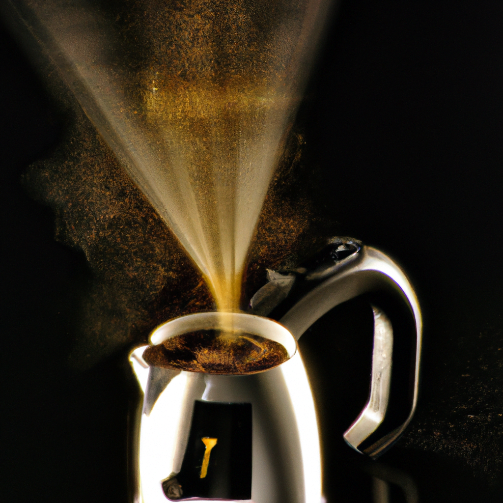fotografia sobre cuando hay que lubricar tu cafetera espresso para portada de una categoria en una pagina web sobre cafe y cafe expresso y utiliza mucho el color oro b89634 y en menor medida