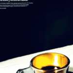 fotografia sobre el espresso y su papel en la cultura espanola para portada de una categoria en una pagina web sobre cafe y cafe expresso y utiliza mucho el color oro b89634 y en menor medida el co