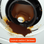 fotografia sobre errores comunes al limpiar tu maquina de cafe expresso para portada de una categoria en una pagina web sobre cafe y cafe expresso y utiliza mucho el color oro b89634 y en menor med