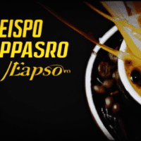 fotografia sobre espresso el sabor de la pasion espanola para portada de una categoria en una pagina web sobre cafe y cafe expresso y utiliza mucho el color oro b89634 y en menor medida el color b