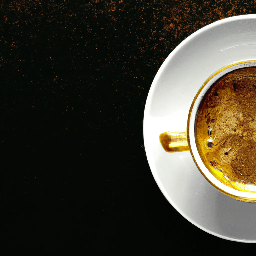 fotografia sobre formulario para portada de una categoria en una pagina web sobre cafe y cafe expresso y utiliza mucho el color oro b89634 y en menor medida el color black 000000 y el blanco f