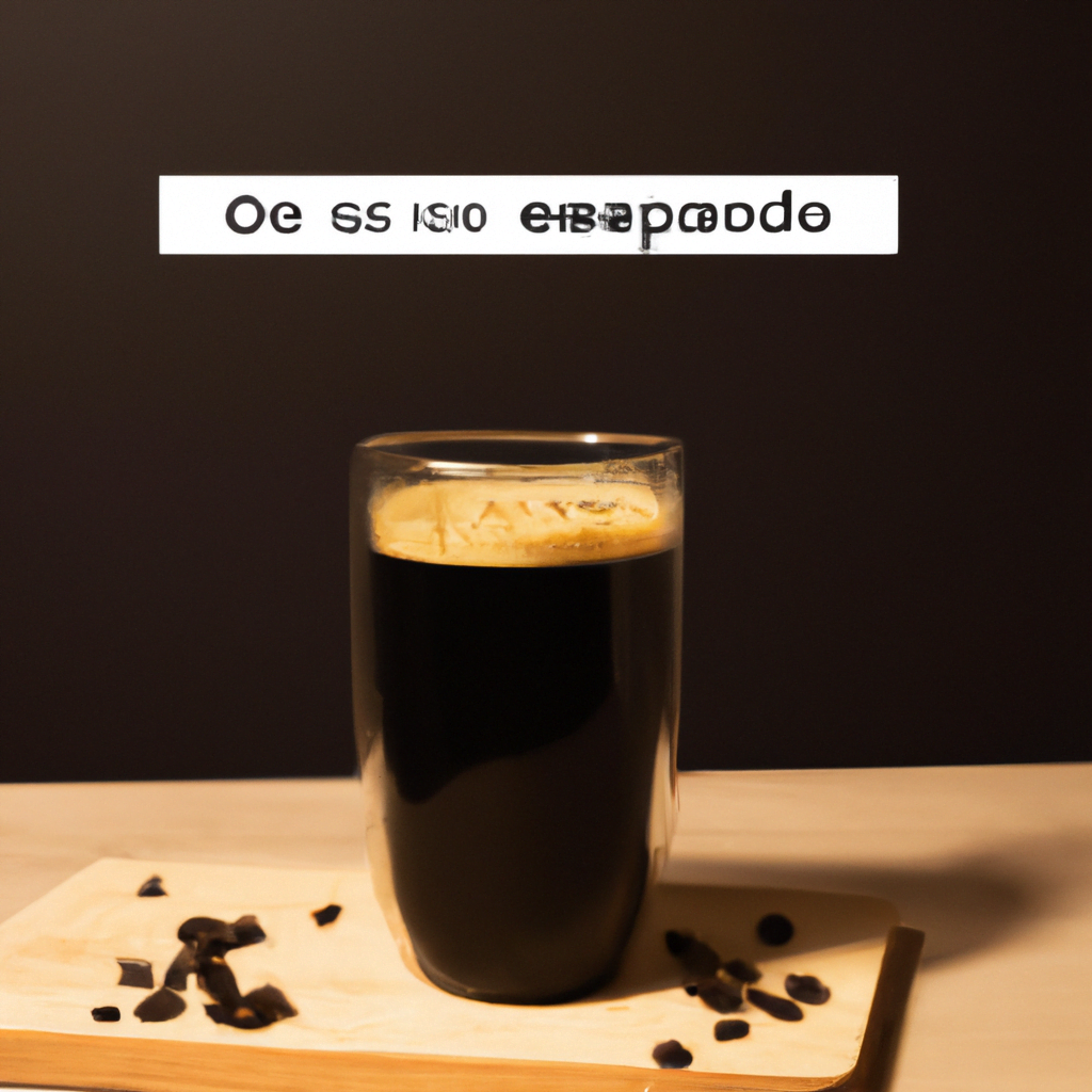 fotografia sobre la bebida que te puede ayudar a mejorar tu resistencia en el deporte para portada de una categoria en una pagina web sobre cafe y cafe expresso y utiliza mucho el color oro b89634