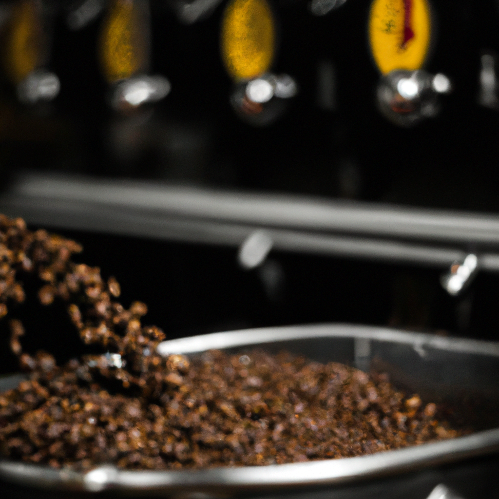 fotografia sobre la importancia de la calidad del agua en la produccion de cafe expresso para portada de una categoria en una pagina web sobre cafe y cafe expresso y utiliza mucho el color oro b8963