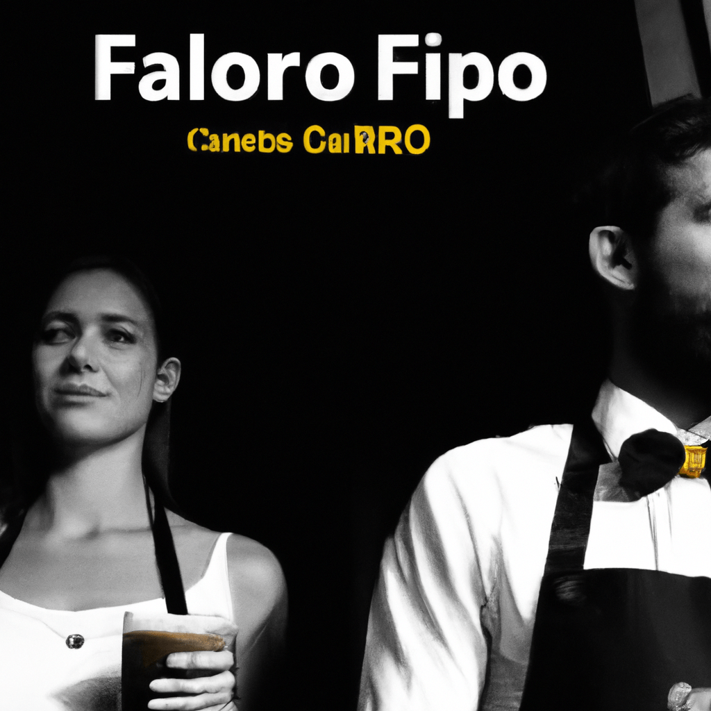 fotografia sobre los baristas famosos que debes seguir en instagram para portada de una categoria en una pagina web sobre cafe y cafe expresso y utiliza mucho el color oro b89634 y en menor medida