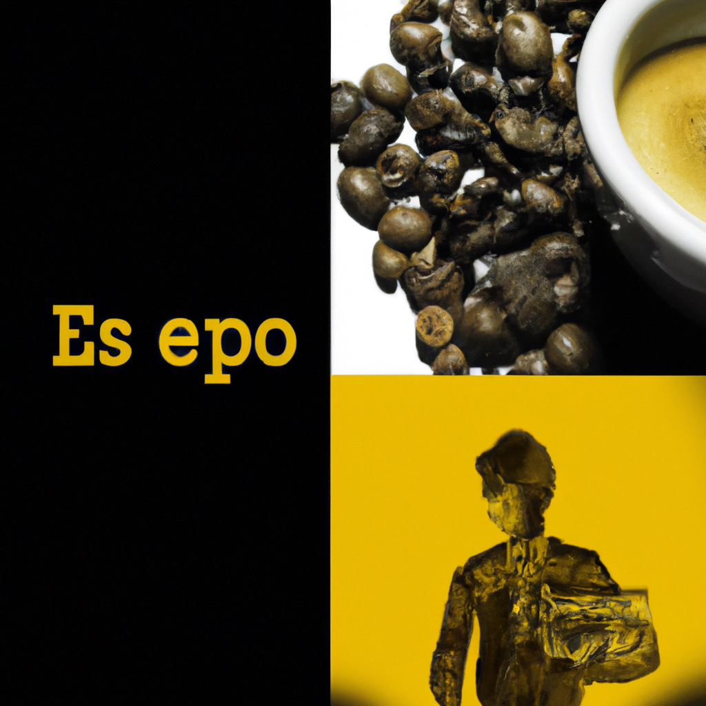 fotografia sobre los baristas famosos que han revolucionado la cultura del cafe en espana para portada de una categoria en una pagina web sobre cafe y cafe expresso y utiliza mucho el color oro b896