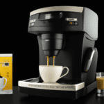 fotografia sobre los mejores consejos para mantener tu maquina de cafe en perfecto estado para portada de una categoria en una pagina web sobre cafe y cafe expresso y utiliza mucho el color oro b896