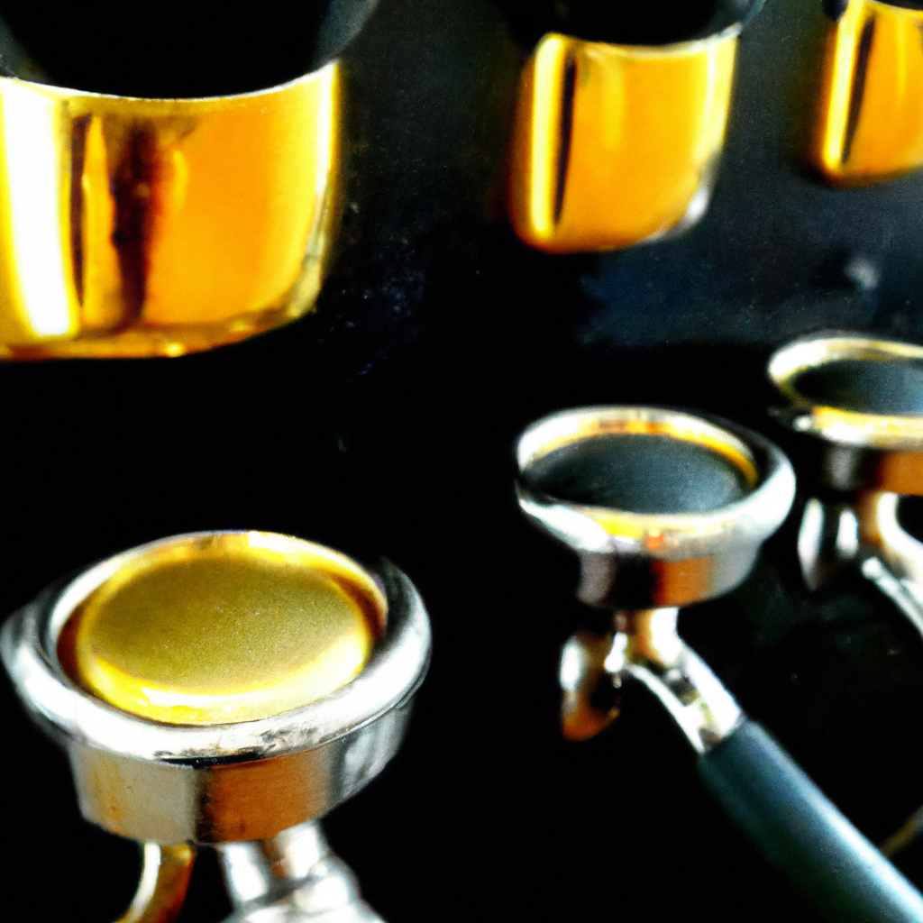 fotografia sobre los secretos detras de las maquinas de cafe expresso en los museos para portada de una categoria en una pagina web sobre cafe y cafe expresso y utiliza mucho el color oro b89634 y