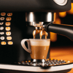 fotografia sobre por que es importante inspeccionar tu maquina de cafe expresso regularmente para portada de una categoria en una pagina web sobre cafe y cafe expresso y utiliza mucho el color