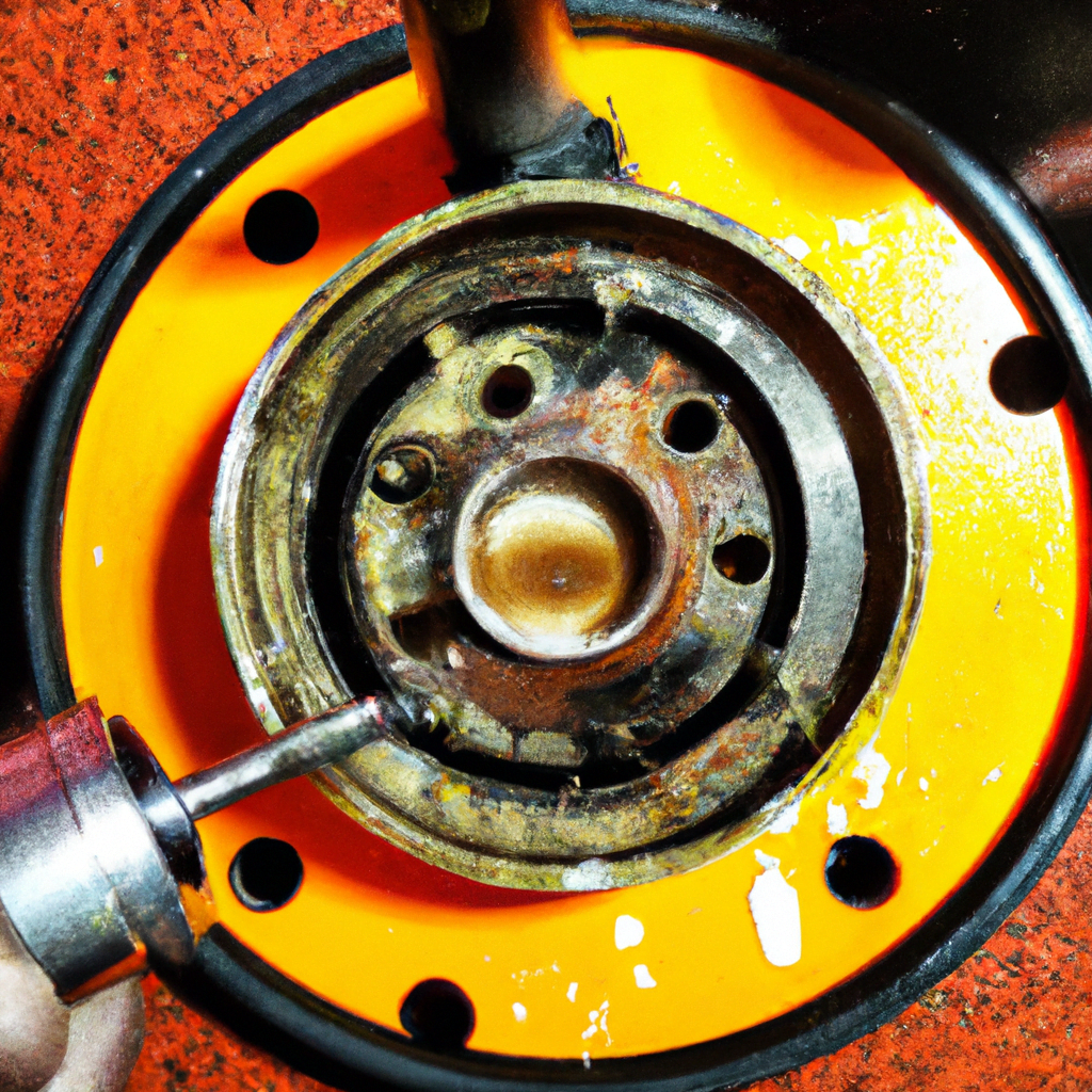 fotografia sobre reparacion de la bomba de presion en tu maquina de cafe expresso para portada de una categoria en una pagina web sobre cafe y cafe expresso y utiliza mucho el color oro b89634 y en